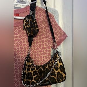 Leopard print Steve Madden bag